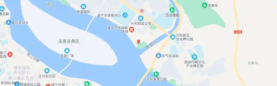 遂宁观音湖_公交站地图_遂宁公交_妙搜公交查询2025