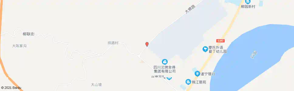 遂宁柳联街口_公交站地图_遂宁公交_妙搜公交查询2025