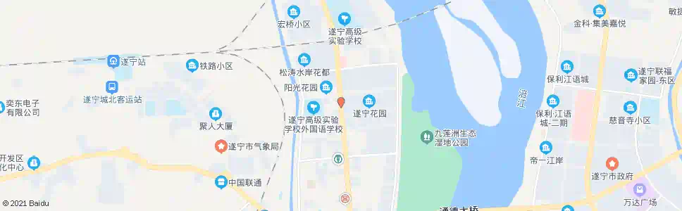 遂宁北固街口_公交站地图_遂宁公交_妙搜公交查询2025
