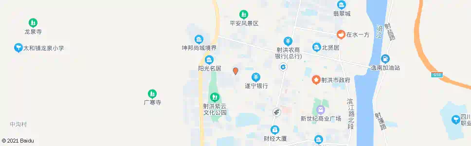 遂宁涪棉厂_公交站地图_遂宁公交_妙搜公交查询2025