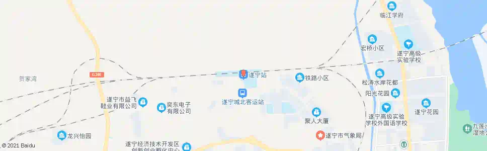 遂宁市人大_公交站地图_遂宁公交_妙搜公交查询2025