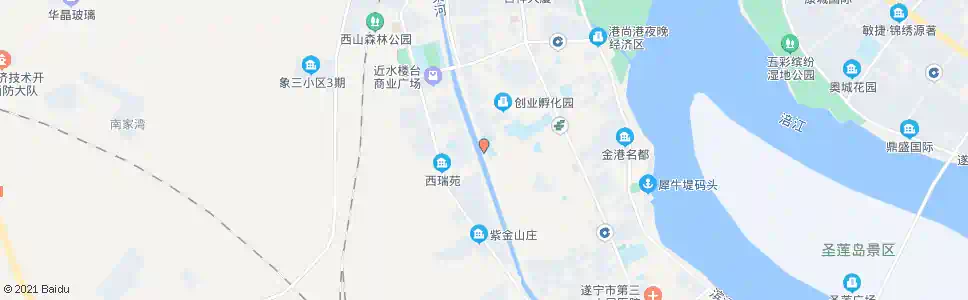 遂宁介福路西口_公交站地图_遂宁公交_妙搜公交查询2025