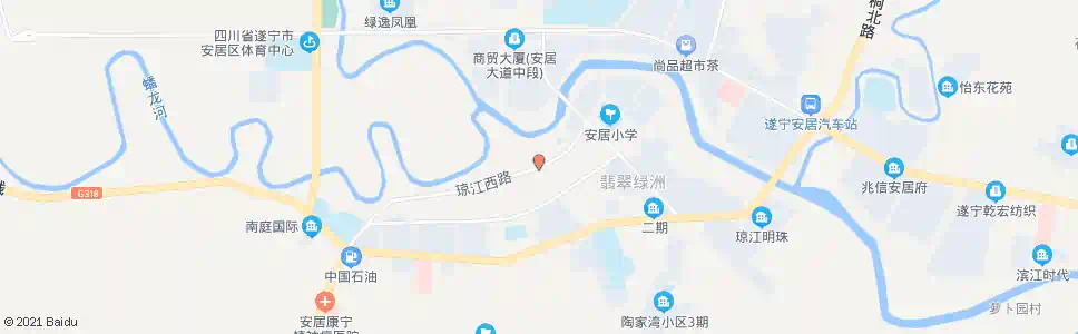 遂宁交通街_公交站地图_遂宁公交_妙搜公交查询2025