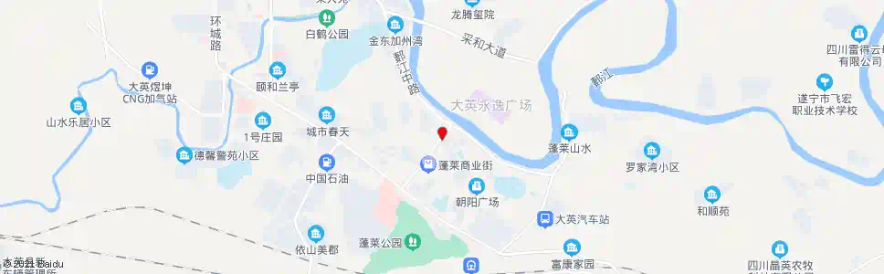 遂宁蓬莱路转盘_公交站地图_遂宁公交_妙搜公交查询2025