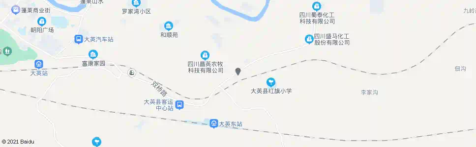 遂宁工业发展局_公交站地图_遂宁公交_妙搜公交查询2025
