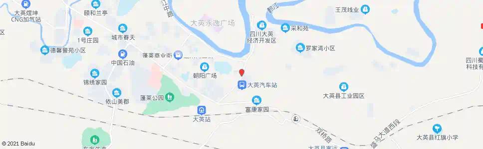 遂宁水井街_公交站地图_遂宁公交_妙搜公交查询2025