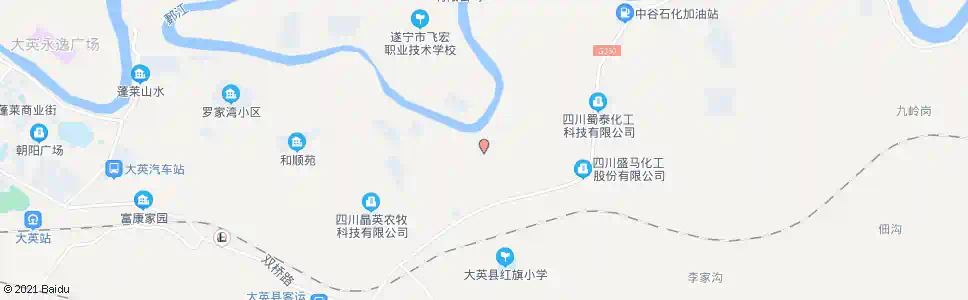 遂宁鑫亚纺织厂食堂_公交站地图_遂宁公交_妙搜公交查询2025