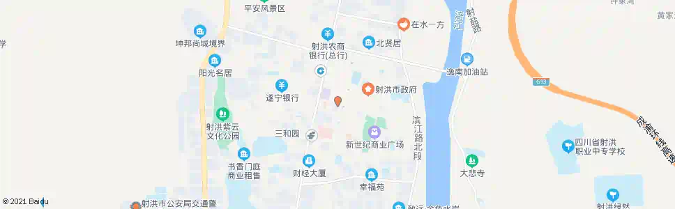 遂宁太和门_公交站地图_遂宁公交_妙搜公交查询2025