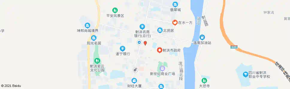 遂宁电信小区_公交站地图_遂宁公交_妙搜公交查询2025