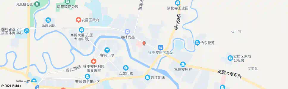 遂宁永盛桥_公交站地图_遂宁公交_妙搜公交查询2025