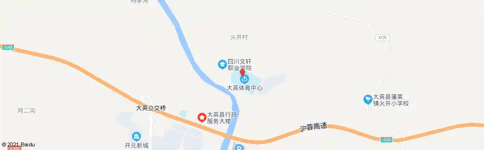 遂宁体育馆大桥头_公交站地图_遂宁公交_妙搜公交查询2025