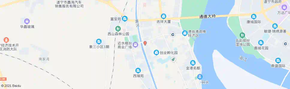 遂宁房管所_公交站地图_遂宁公交_妙搜公交查询2025