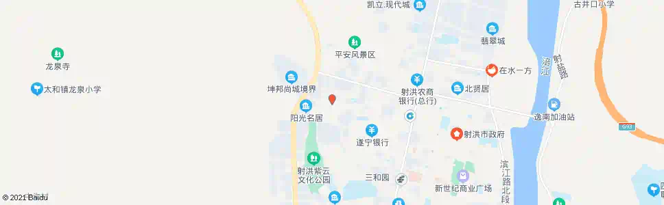 遂宁丝厂_公交站地图_遂宁公交_妙搜公交查询2025