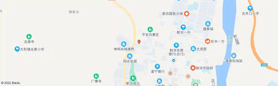 遂宁花果山_公交站地图_遂宁公交_妙搜公交查询2025