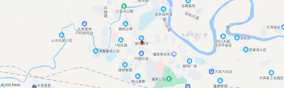 遂宁同心路_公交站地图_遂宁公交_妙搜公交查询2025