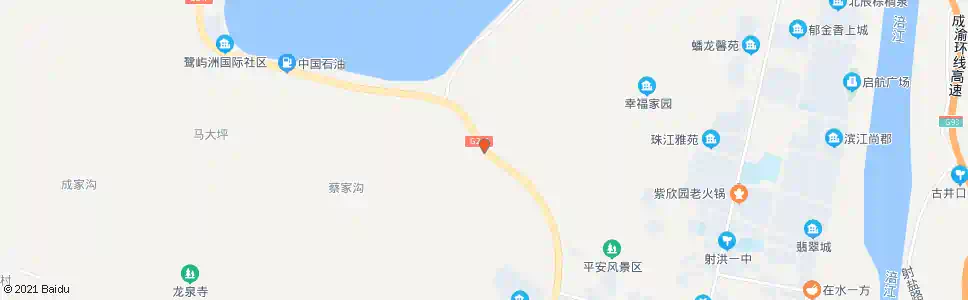 遂宁蔡家沟_公交站地图_遂宁公交_妙搜公交查询2025