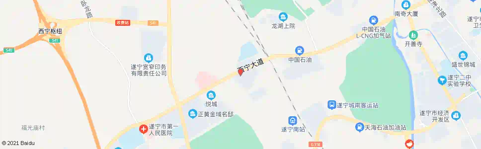 遂宁广德小区_公交站地图_遂宁公交_妙搜公交查询2025