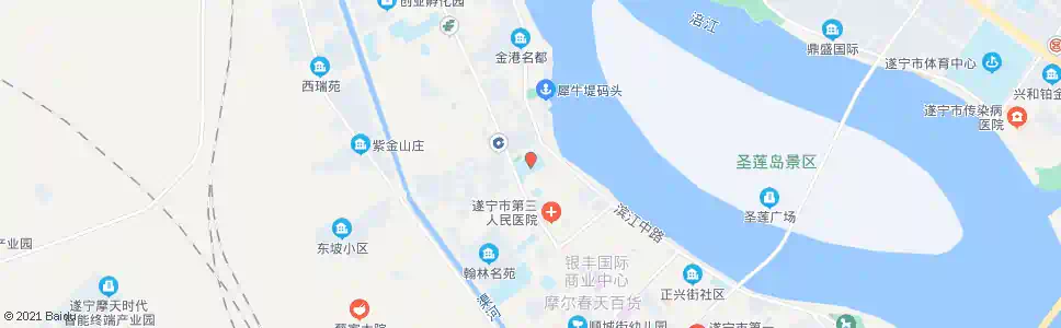 遂宁太和二中_公交站地图_遂宁公交_妙搜公交查询2025
