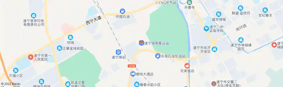 遂宁客运站_公交站地图_遂宁公交_妙搜公交查询2025