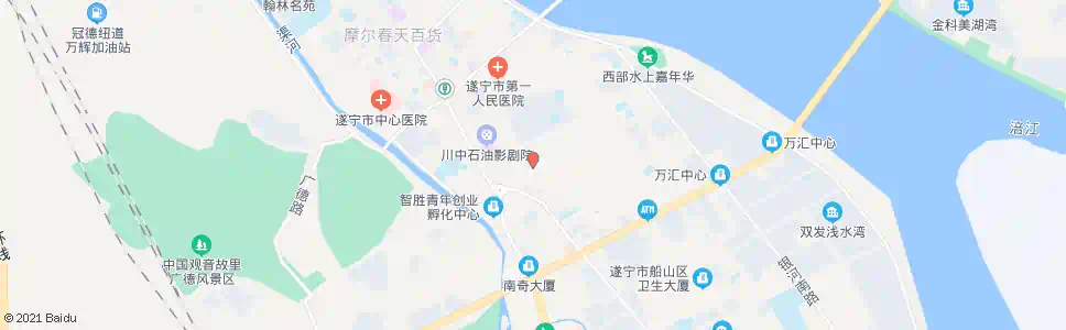 遂宁凯东家具城_公交站地图_遂宁公交_妙搜公交查询2025