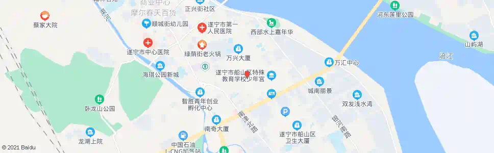 遂宁电江路_公交站地图_遂宁公交_妙搜公交查询2025