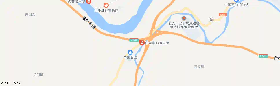 雅安区政府_公交站地图_雅安公交_妙搜公交查询2025