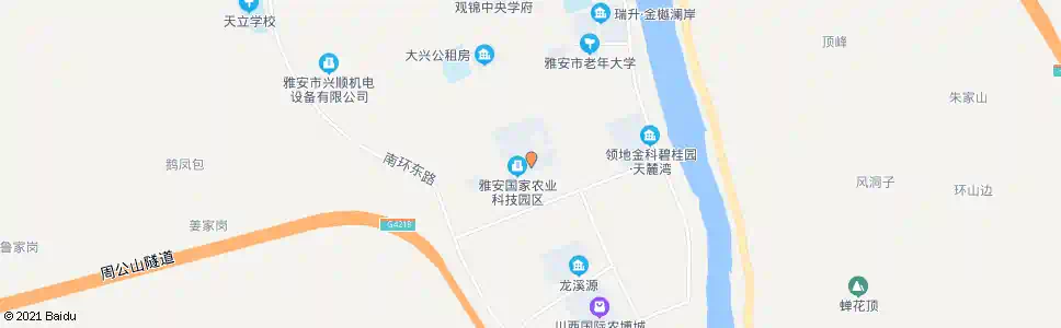 雅安友谊茶厂_公交站地图_雅安公交_妙搜公交查询2025