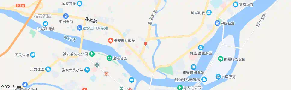雅安旅游车站_公交站地图_雅安公交_妙搜公交查询2025