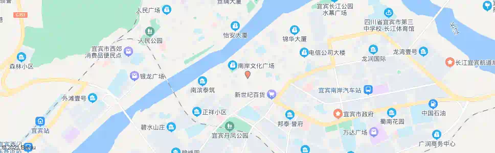 宜宾市建行_公交站地图_宜宾公交_妙搜公交查询2025