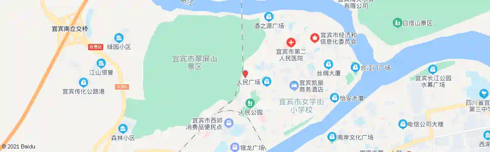 宜宾真武路_公交站地图_宜宾公交_妙搜公交查询2025