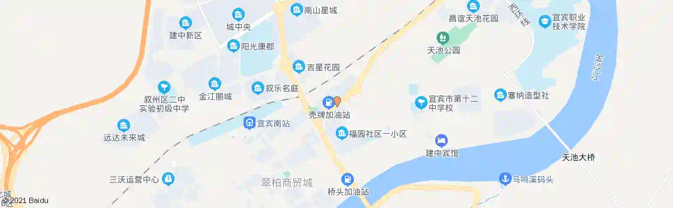 宜宾电厂_公交站地图_宜宾公交_妙搜公交查询2025