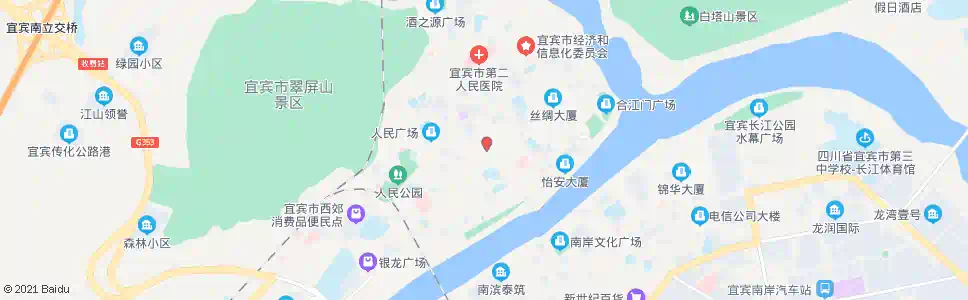 宜宾大观楼_公交站地图_宜宾公交_妙搜公交查询2025