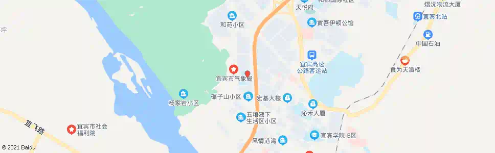 宜宾学堂坡_公交站地图_宜宾公交_妙搜公交查询2025