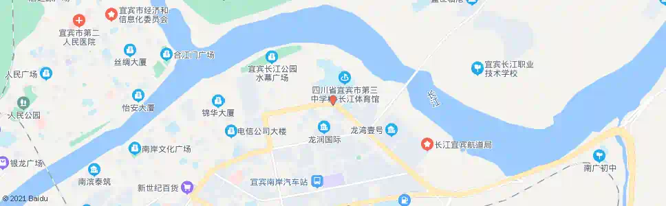 宜宾新三中_公交站地图_宜宾公交_妙搜公交查询2025