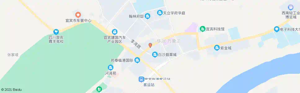 宜宾护国路_公交站地图_宜宾公交_妙搜公交查询2025