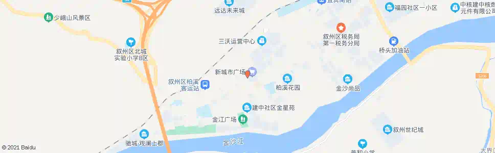 宜宾县丝绸公司_公交站地图_宜宾公交_妙搜公交查询2025