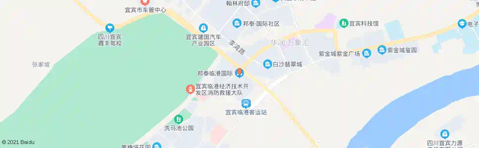 宜宾邦泰临港国际_公交站地图_宜宾公交_妙搜公交查询2025