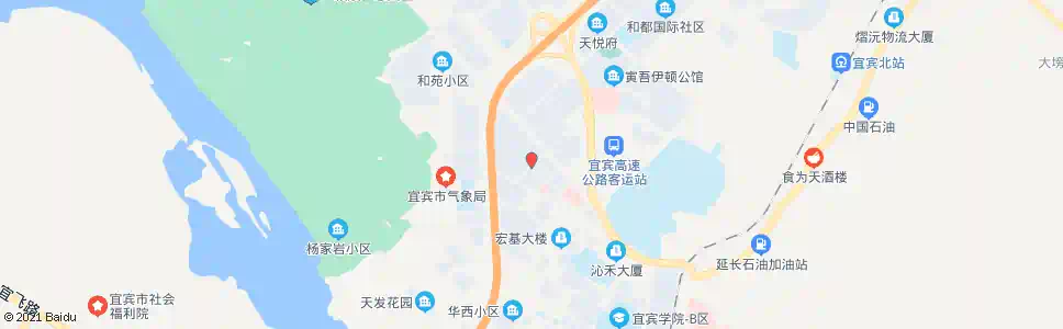 宜宾丹山路_公交站地图_宜宾公交_妙搜公交查询2025