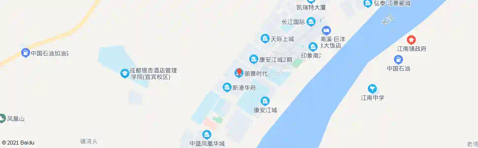 宜宾丽雅时代南站_公交站地图_宜宾公交_妙搜公交查询2025