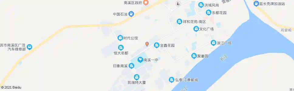 宜宾学府灏景_公交站地图_宜宾公交_妙搜公交查询2025