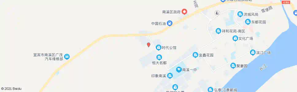 宜宾南溪金鸿客运中心_公交站地图_宜宾公交_妙搜公交查询2025