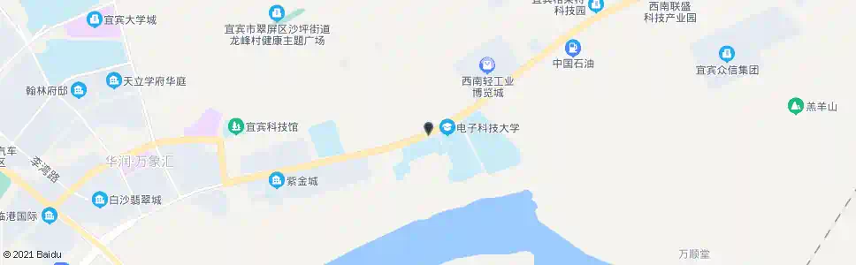 宜宾临港大道二段_公交站地图_宜宾公交_妙搜公交查询2025