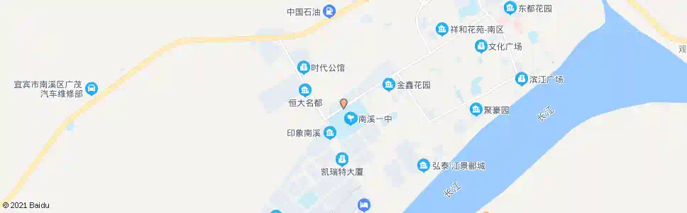 宜宾新南一中高中部_公交站地图_宜宾公交_妙搜公交查询2025