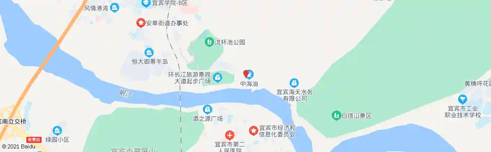 宜宾杨湾_公交站地图_宜宾公交_妙搜公交查询2025