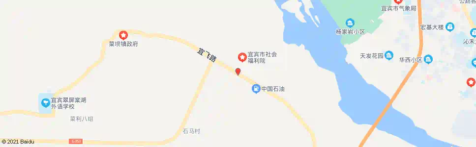 宜宾云龙庄_公交站地图_宜宾公交_妙搜公交查询2025