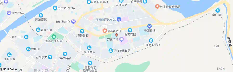 宜宾图书馆_公交站地图_宜宾公交_妙搜公交查询2025