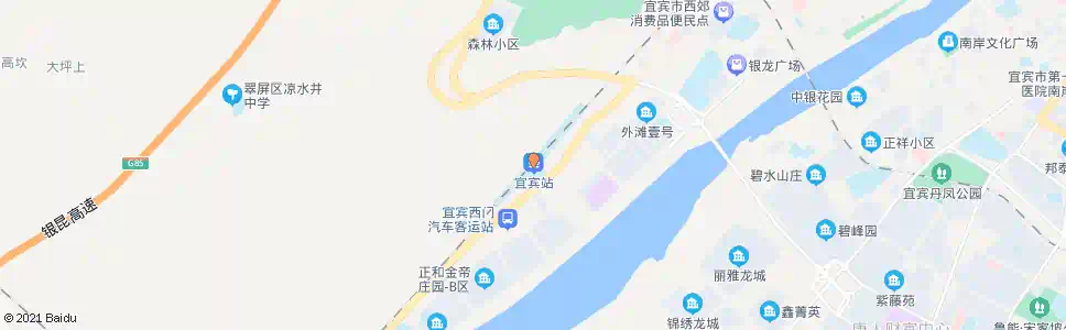 宜宾宜宾机床厂_公交站地图_宜宾公交_妙搜公交查询2025