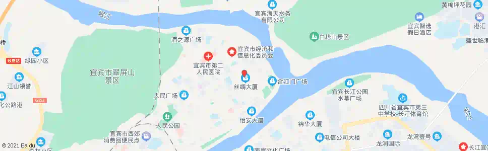 宜宾小北街_公交站地图_宜宾公交_妙搜公交查询2025
