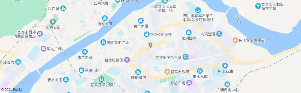 宜宾会馆路_公交站地图_宜宾公交_妙搜公交查询2025