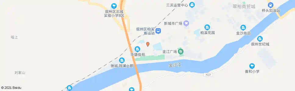 宜宾柏小_公交站地图_宜宾公交_妙搜公交查询2025